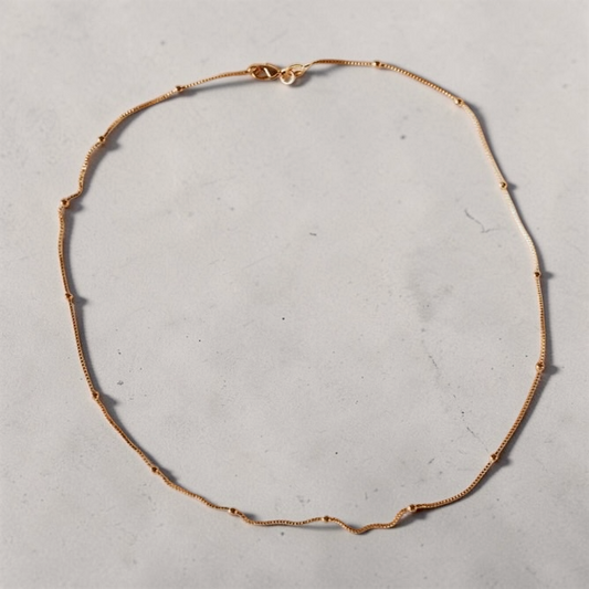 Annie Gold Filled Satellite Necklace