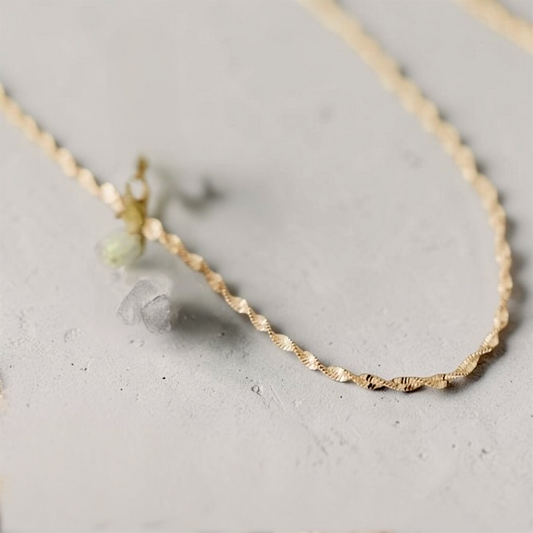 Amelia Gold Filled Twist Necklace